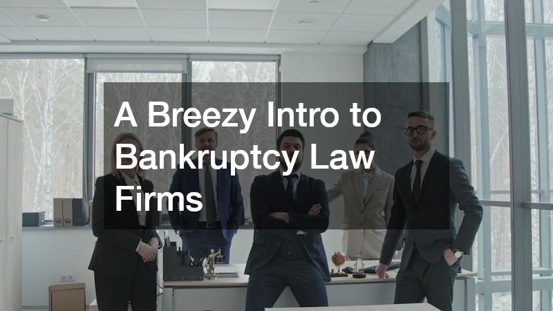 A Breezy Intro to Bankruptcy Law Firms
